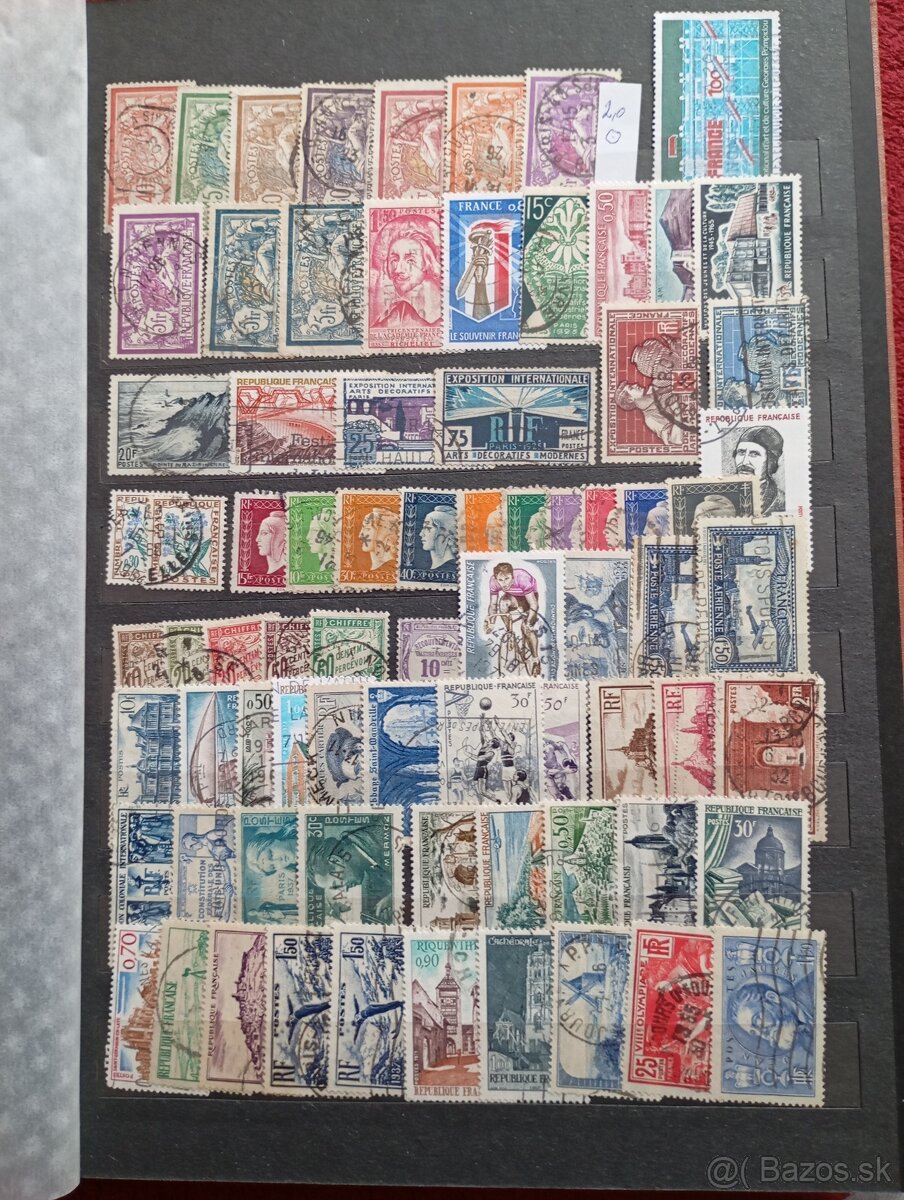 Album známok Švajčiarsko, Francúzsko - 6