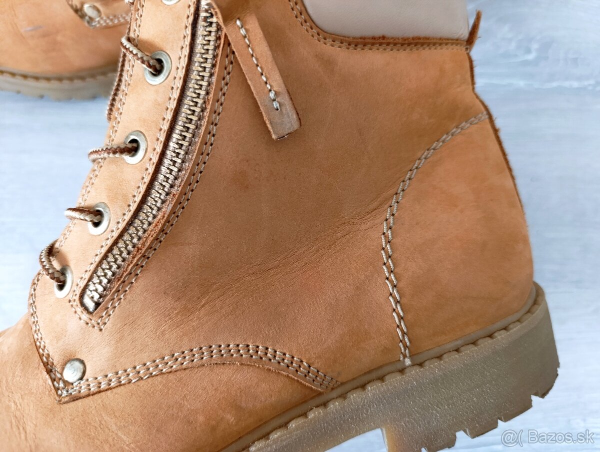 Dámske kožené topánky STRADIVARIUS v-eľ. 40 - 6