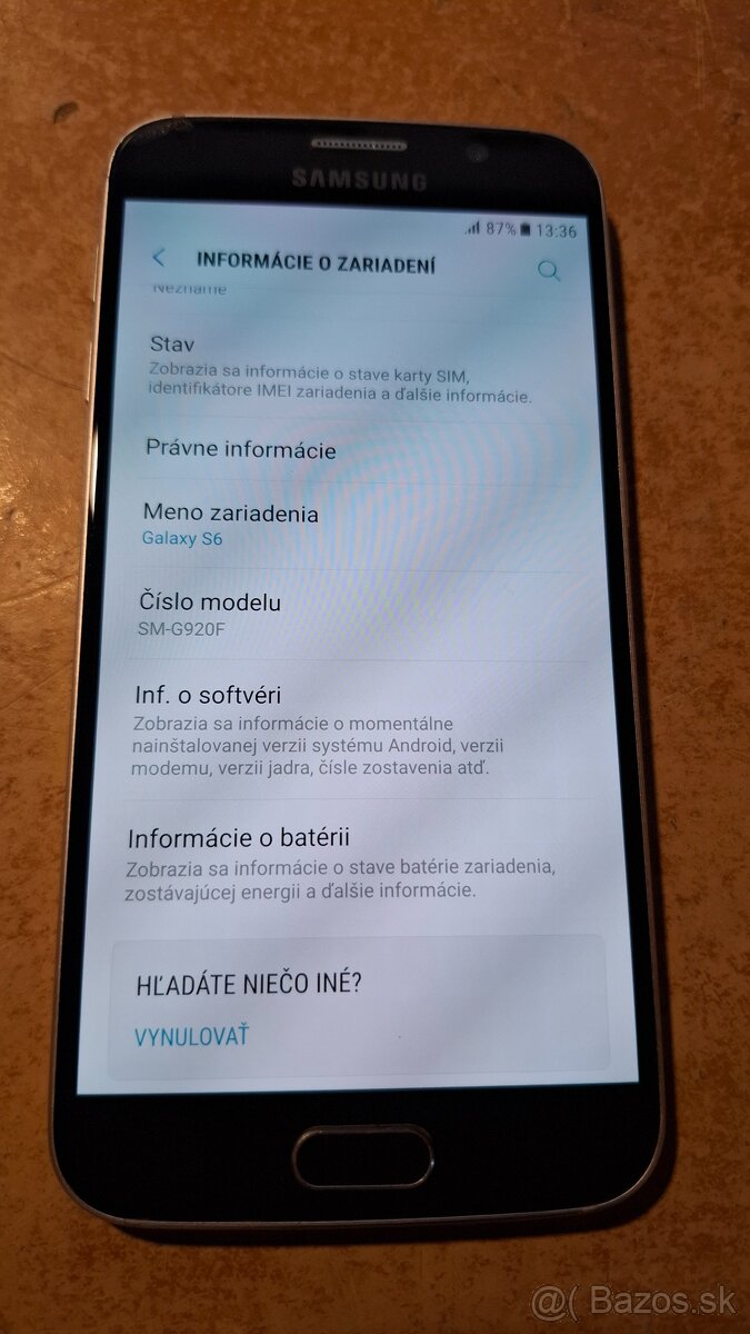 Samsung galaxy S6 - 6