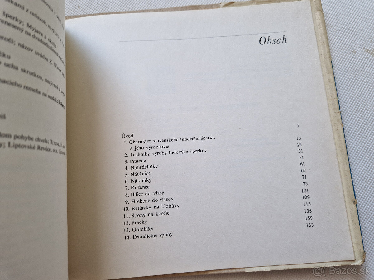 Ludové šperky na Slovensku 1972 Johnová šperkárstvo - 6