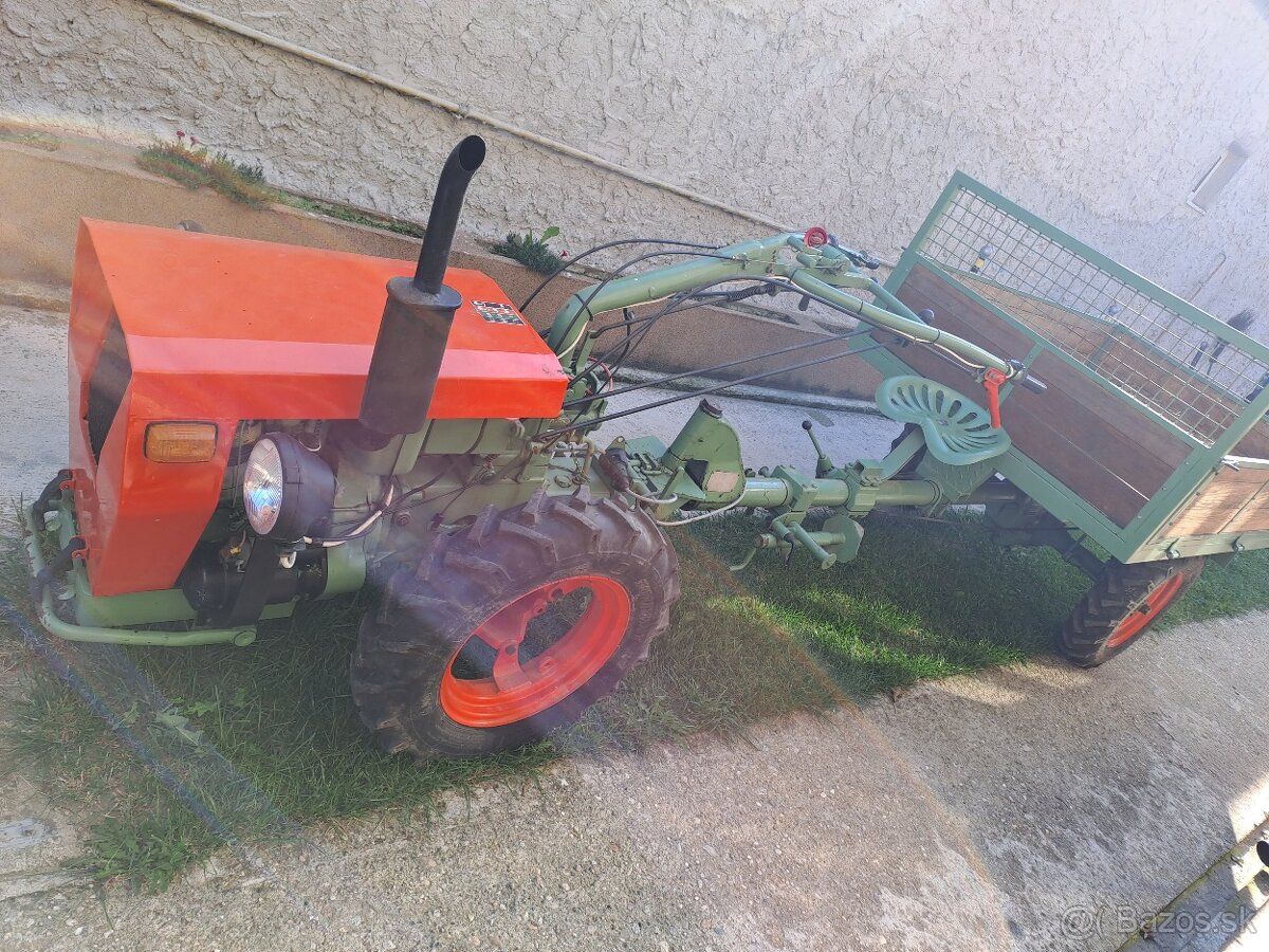 Predám dva malotraktory–Goldoni 140 Super Special,Agria3800 - 6