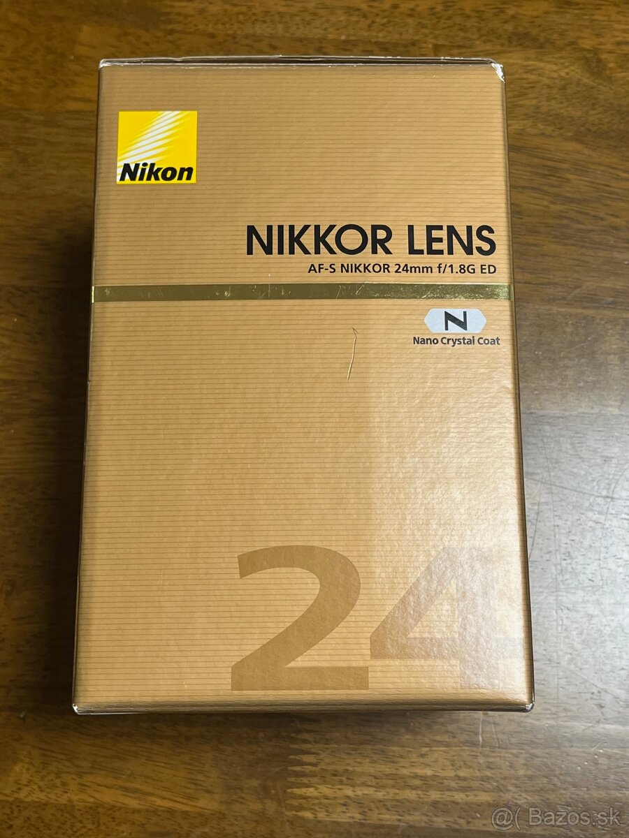 Nikon AF-S Nikkor 24mm f/1.8G ED - ako nový - 6