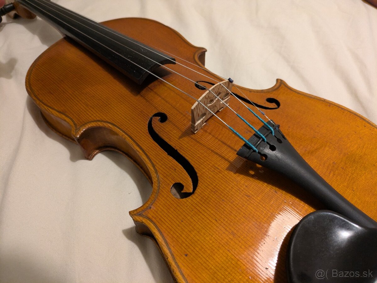 Predám stare nemecké husle Olé Bull - 6