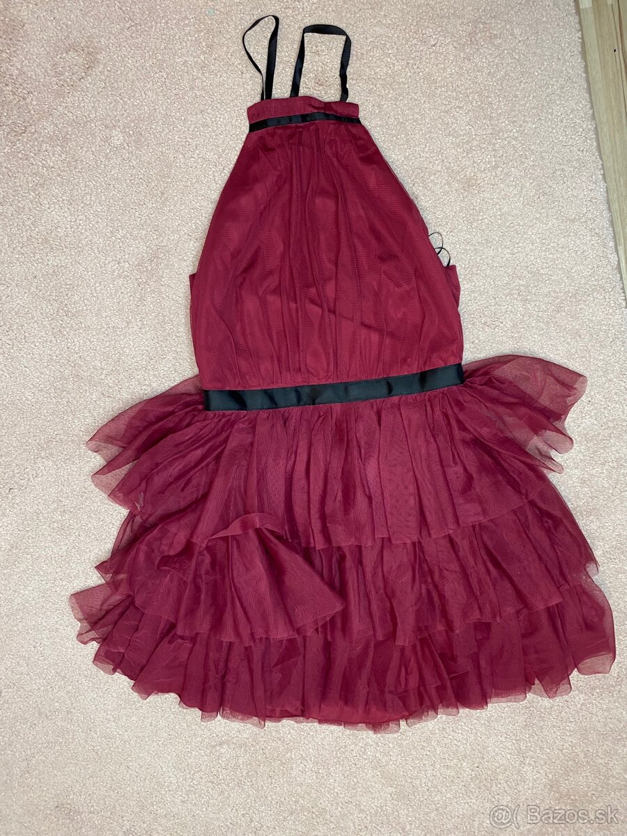 Krátke spoločenské šaty, veľ M - 6