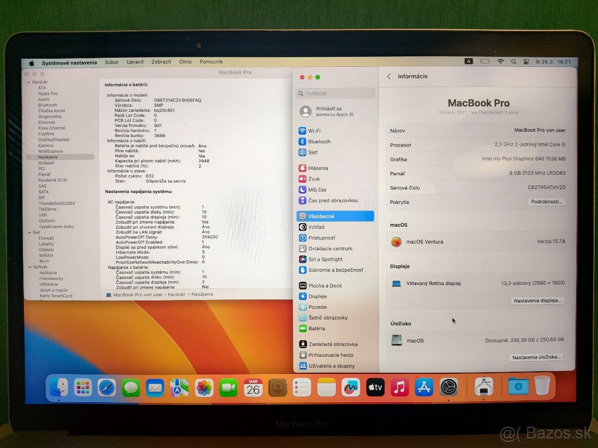 MacBook Pro 2017 | i5 • 8GB • 256GB SSD - 6
