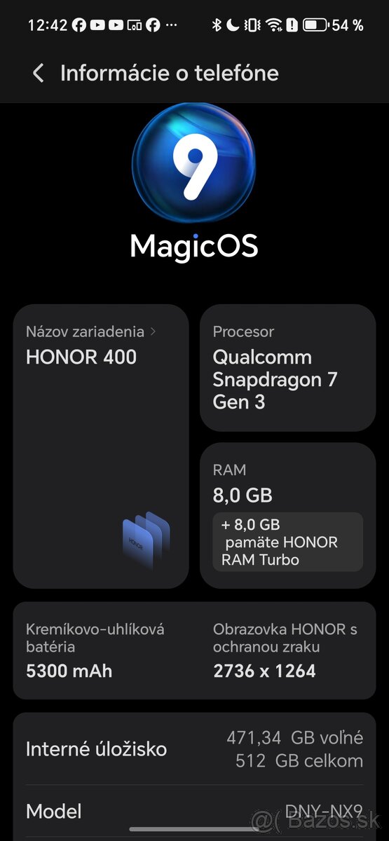 Honor 400 5g 512 GB - 6