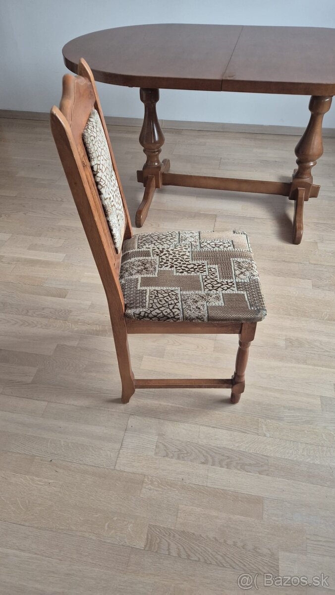 Drevená jedálenská súprava - 6