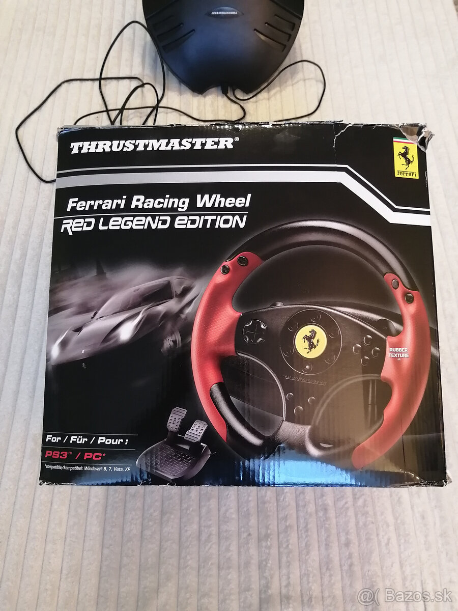 Predám Ferrari Red Legend Edition Thrustmaster. - 6