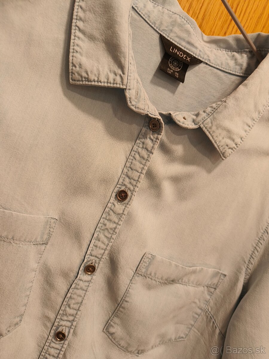 Džínsová košeľa, veľkosť S , Lindex - 6
