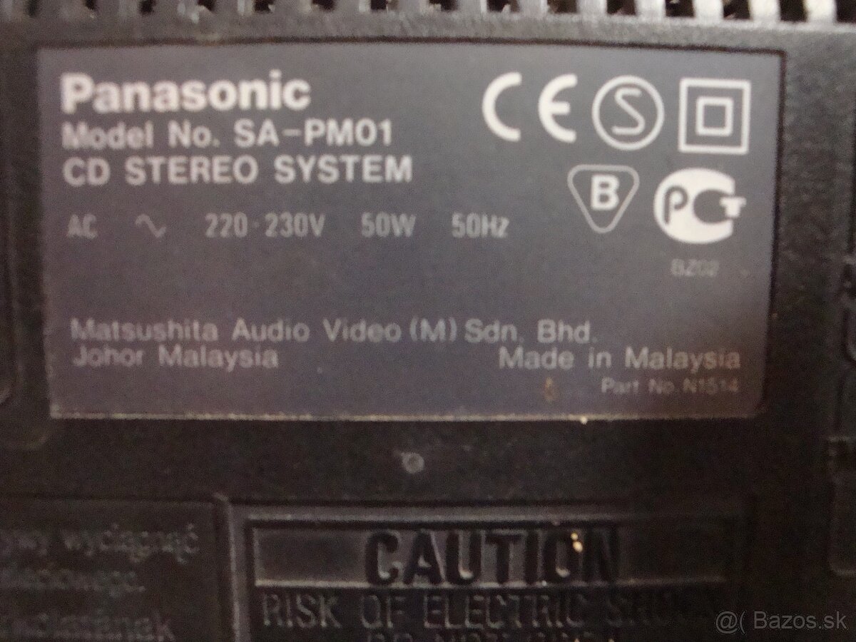 Panasonic SA-PM01 - 6