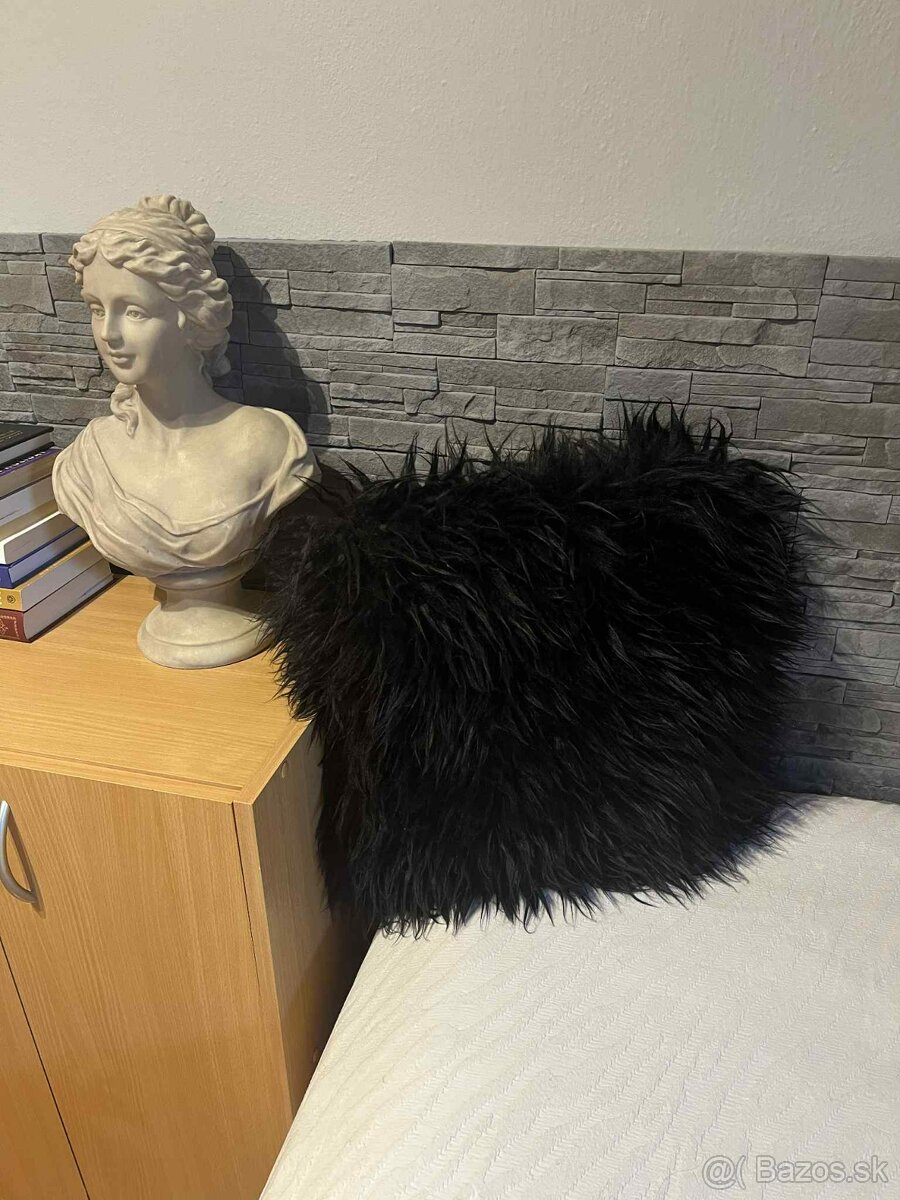 Luxusný vankúš z ovčej kožušiny - 6