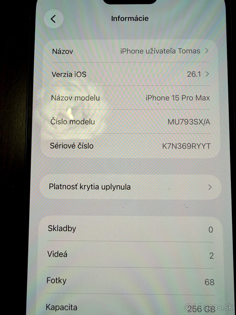 Apple iPhone 15 Pro Max 256Gb - 6