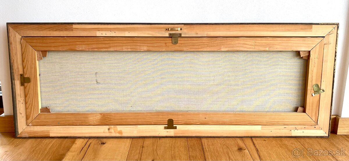 Starý obraz, olejomalba - 6