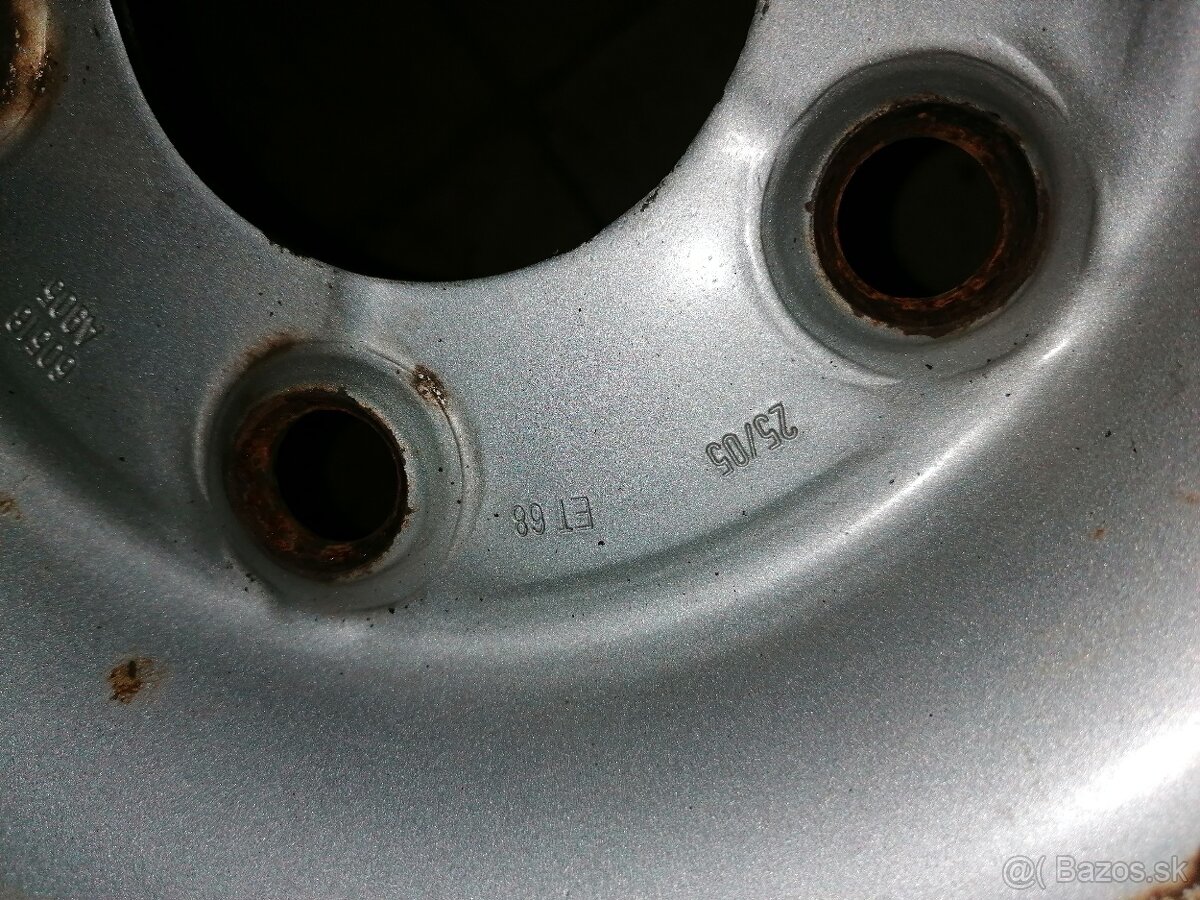 Predam plechové disky R15 5X118 - 6