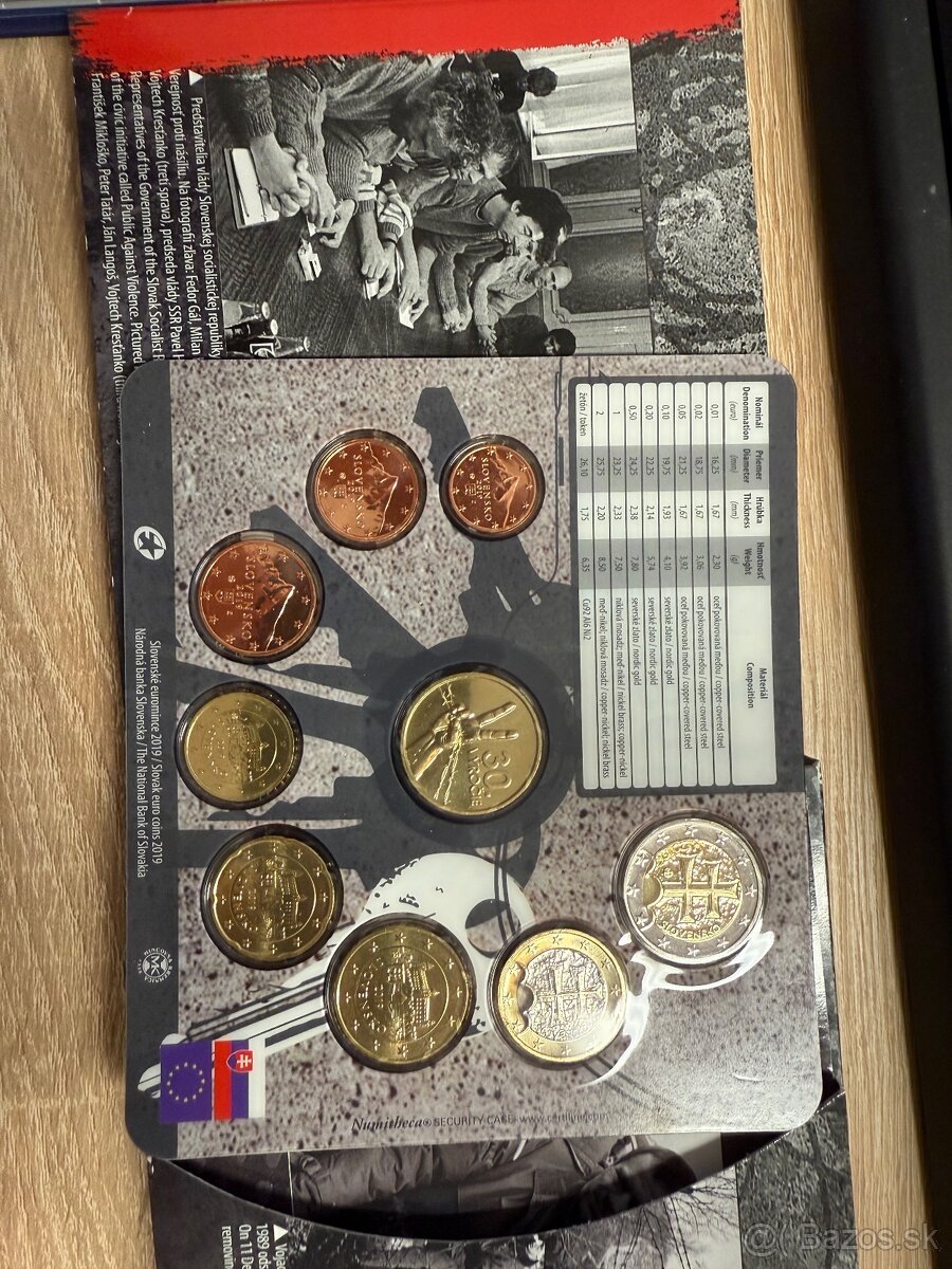 Vyrocne Mince v darcekovych kazetach - 6