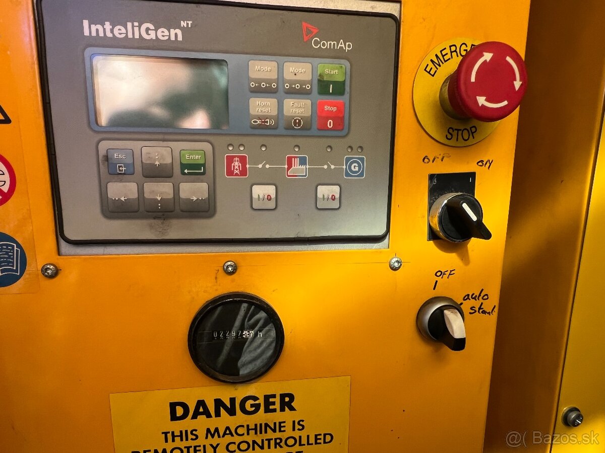 Elektrocentrála, generátor JCB G220Q, 2300 mth - 6