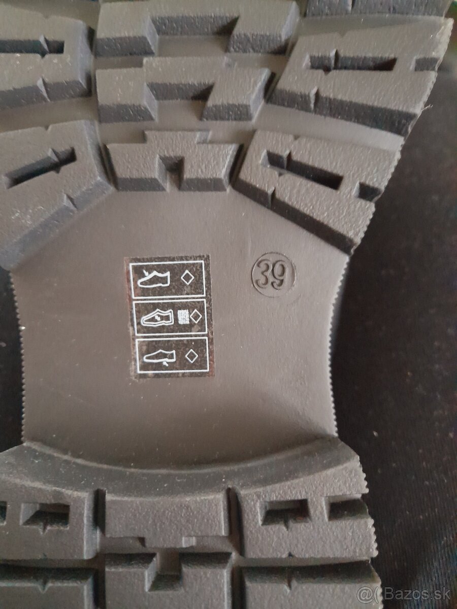 Dámske zimné čižmy č. 39 NOVÉ - 6