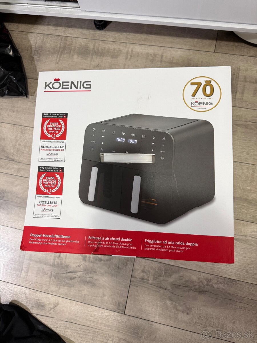 Teplovzdušná fritéza - Köenig - 6