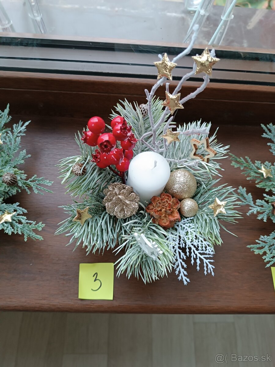 Predám vianočné vence a ikebany - 6