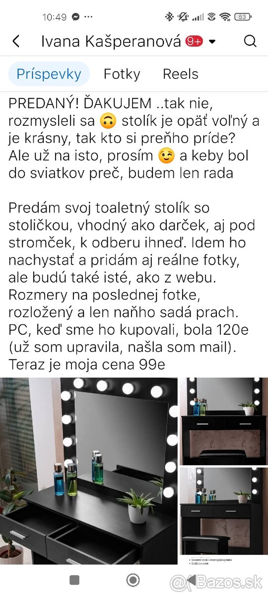 Toaletný stolík - 6