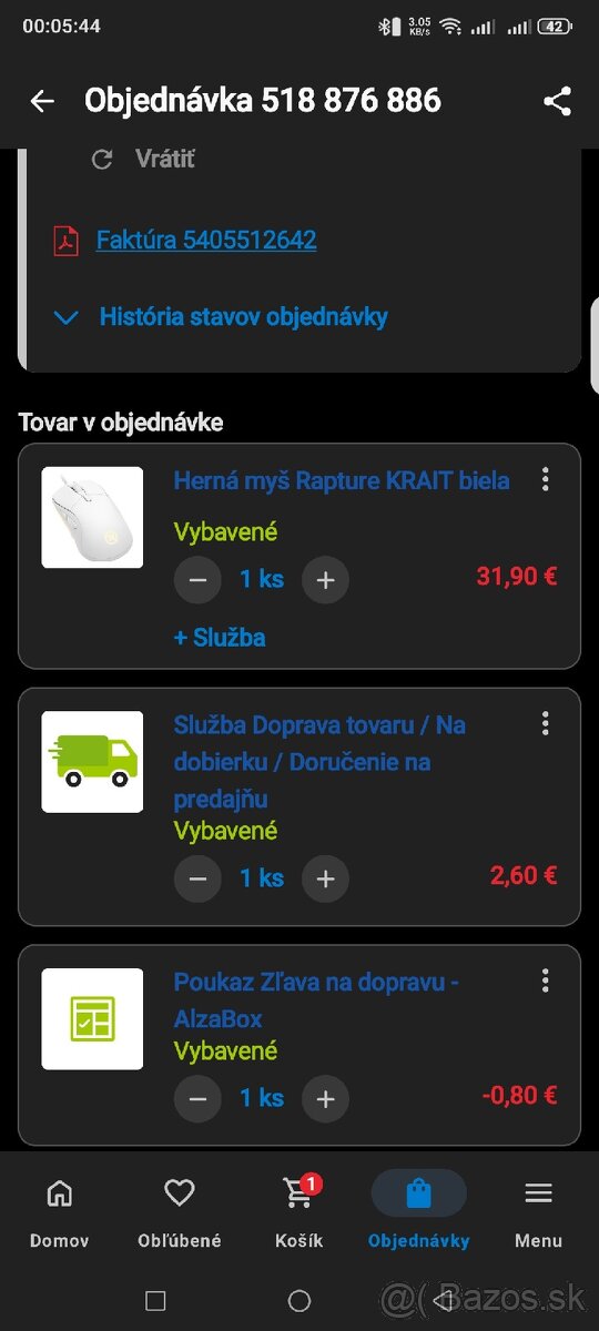 Rapture Krait herná myš - 6