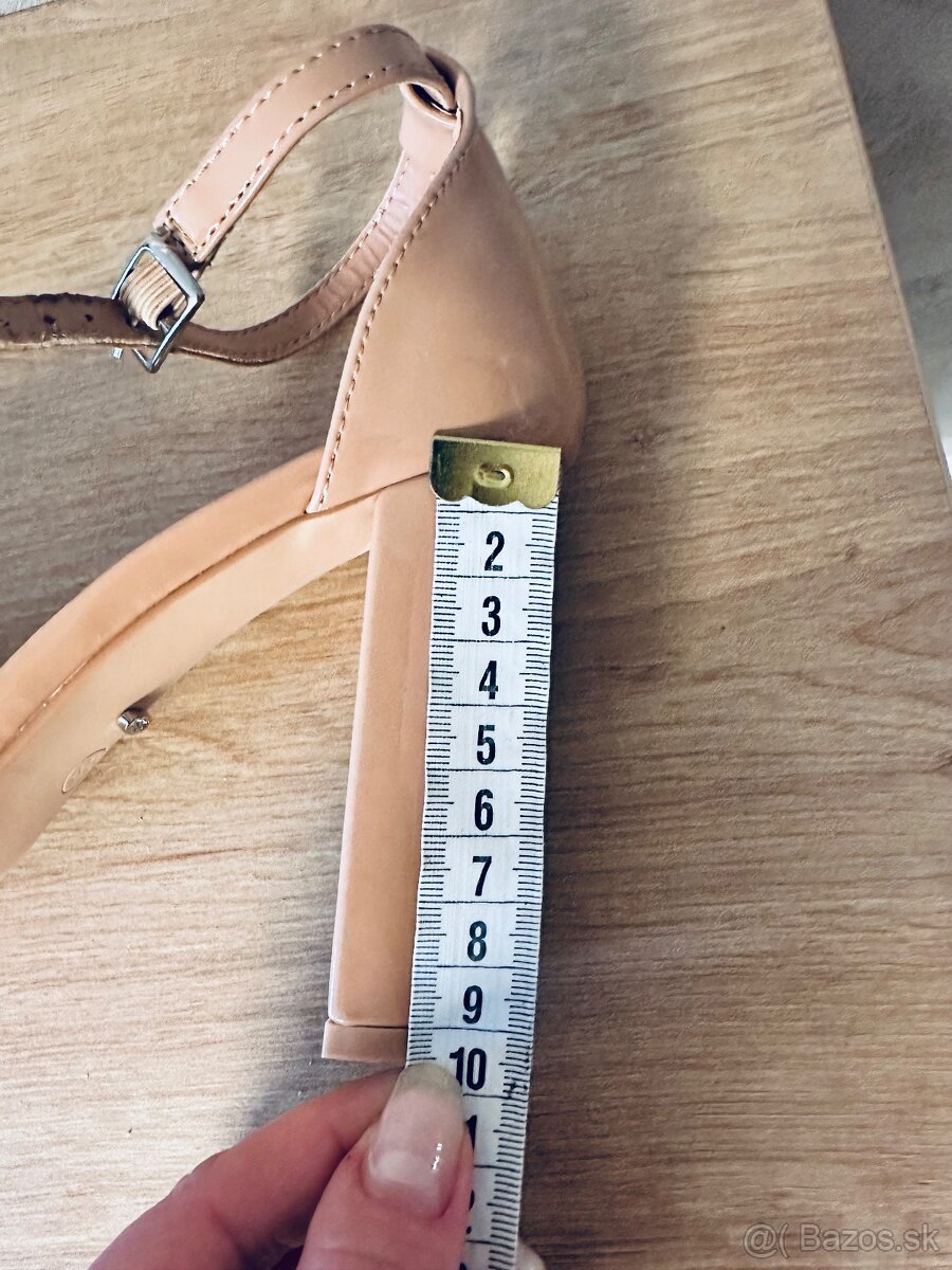 bezove sandalky (38) - 6