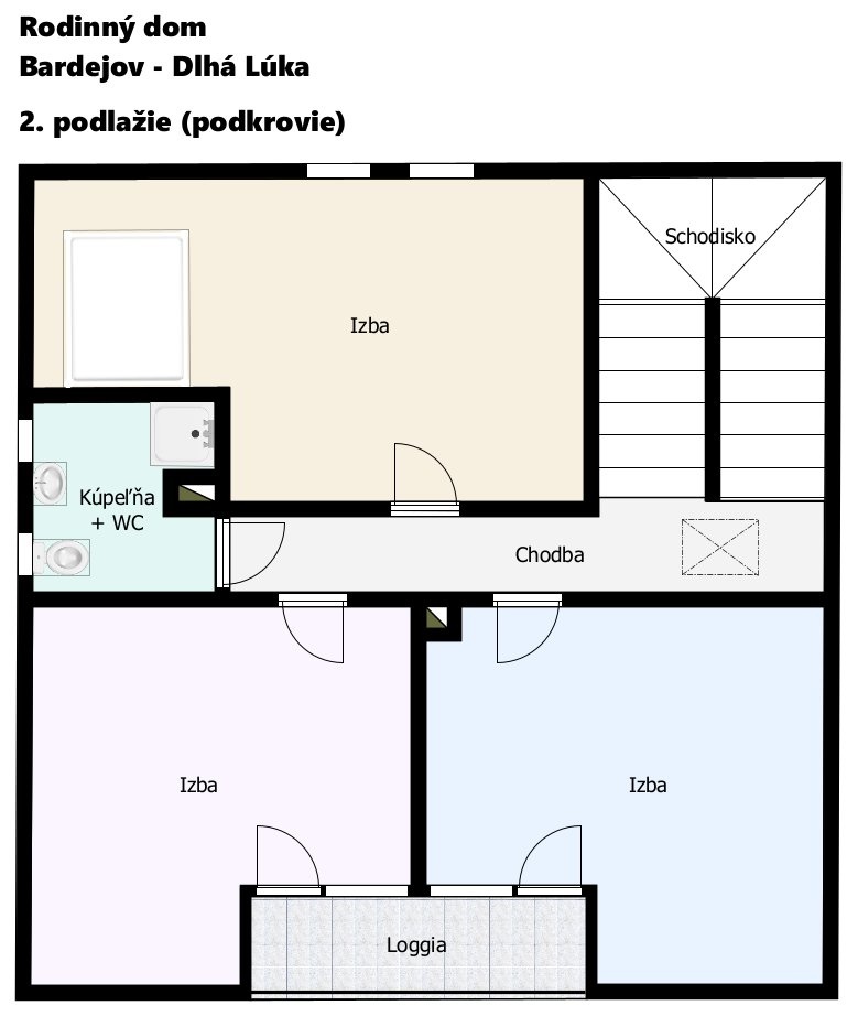 Predaj domu s 21 - ár. pozemkom pri Bardejovských Kúpeľoch - 6