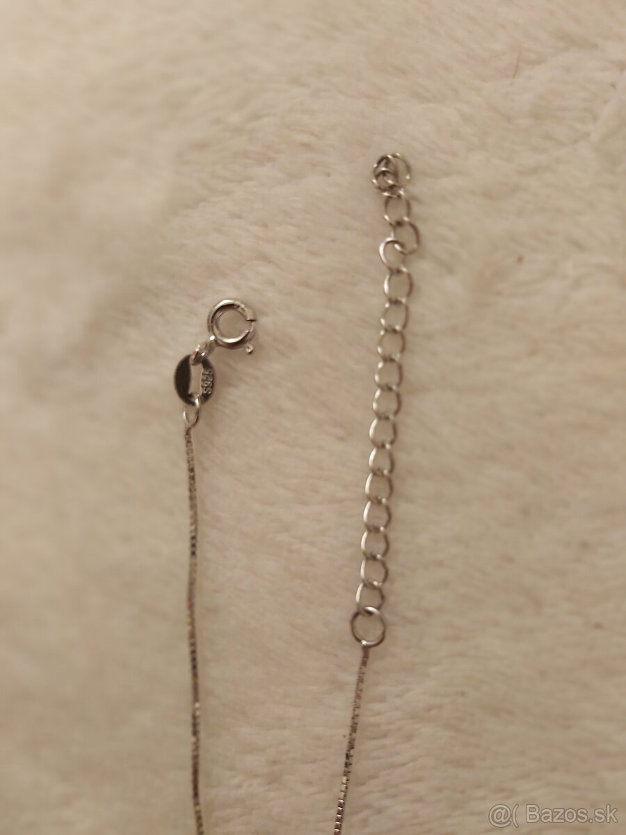 Swarovski elements modrý náhrdelník - 6