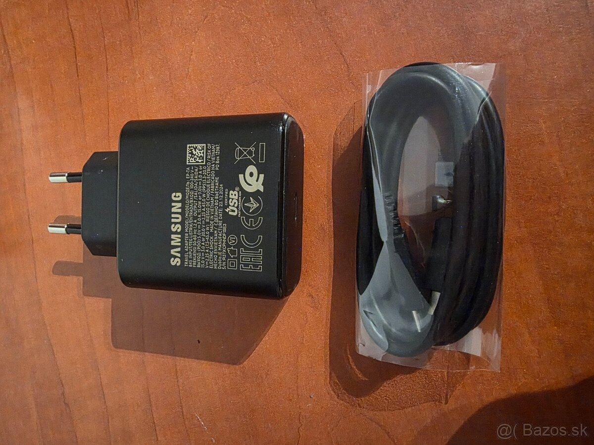 Samsung nabíjačka, USB-C (45W) - čierna - 6