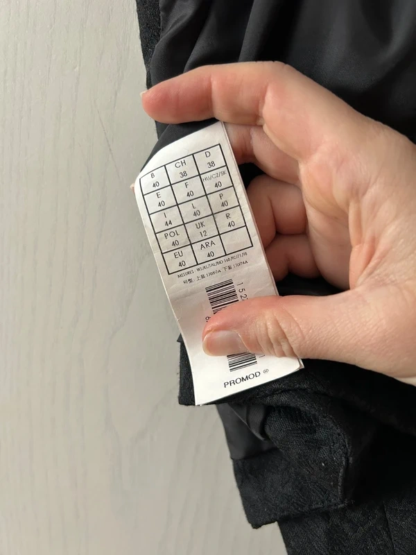 Dámske čierne sako - 6