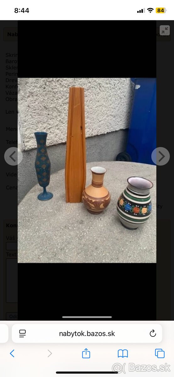 Nábytok- skrina/stôl/obrazy/ - 6