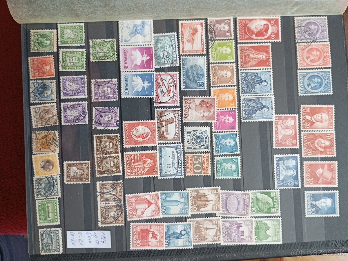 Zbierka známok Dánskou - 6