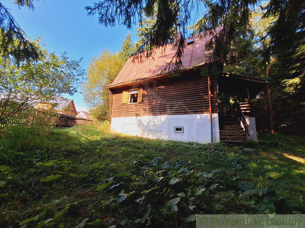 Útulná chata v tichom lesíku pri obci Olešná - 6
