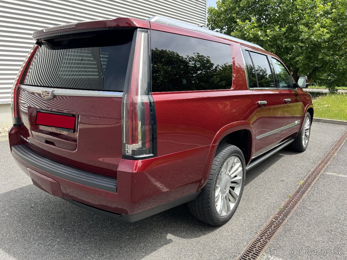 Cadillac Escalade 6.2 V8, ESV dlouhá verze, Platinum výbava - 6