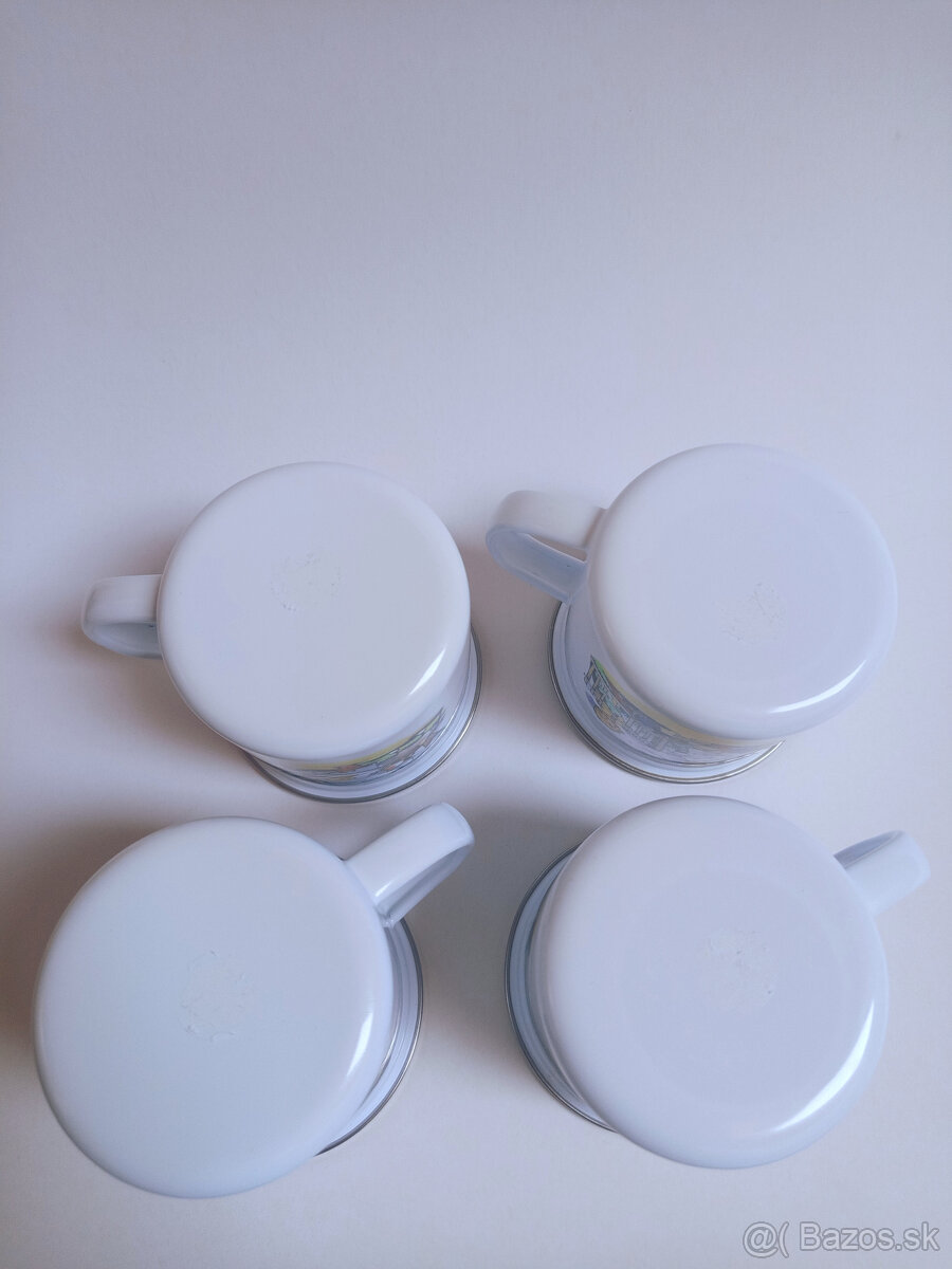 Smaltované hrnčeky s retro obrázkami - 6