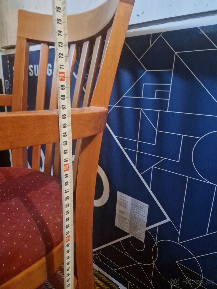 Jedálenské stoličky 4ks - 6