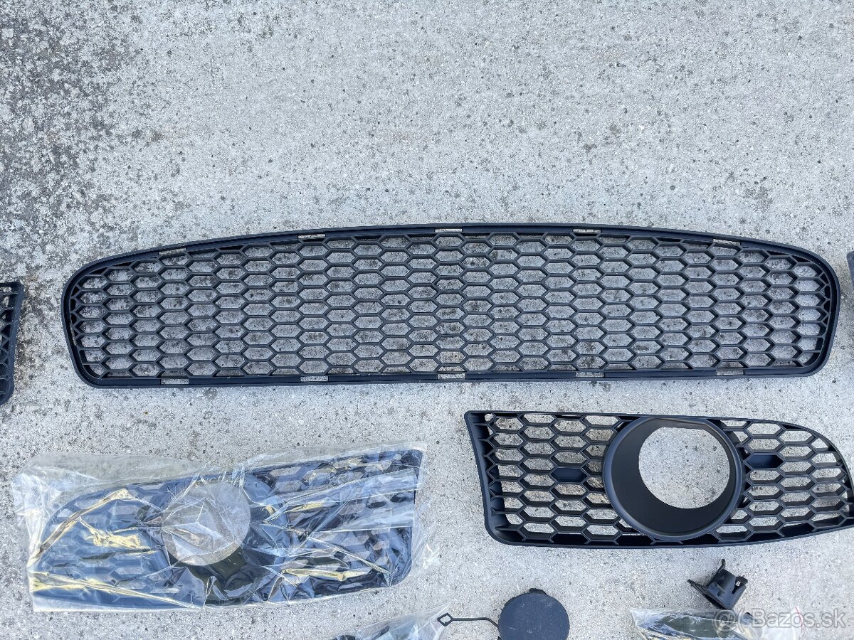 Kompletné mriežky do nárazníku na bmw M3 e90 - 6