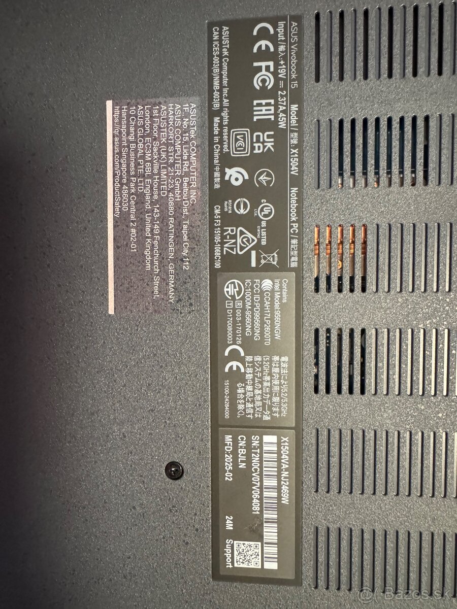 Asus Vivobook 15 - 6