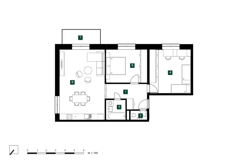 RADO | GreenResidence 3-izbový byt 90,45m2 | Nové Zámky - 6