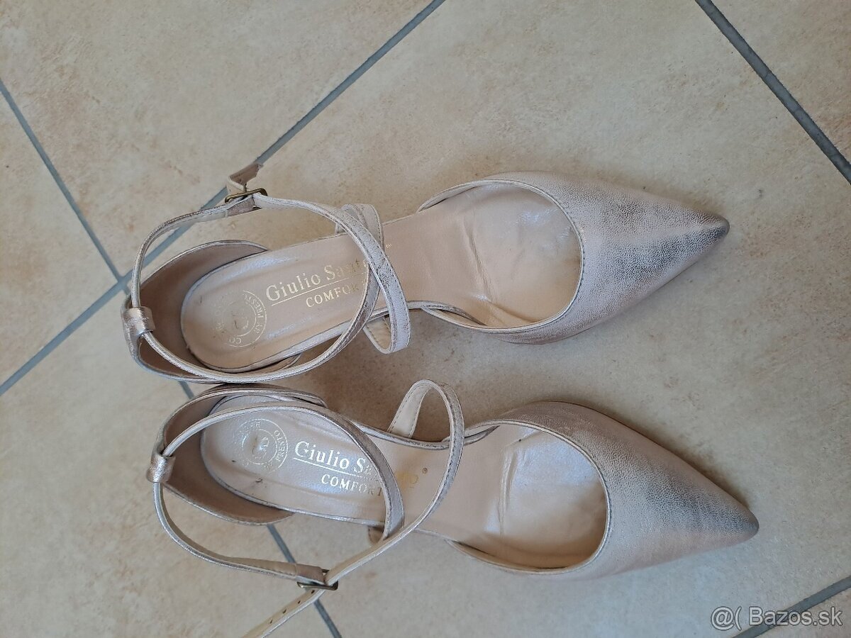 Lodičky elegantné kožen - 6