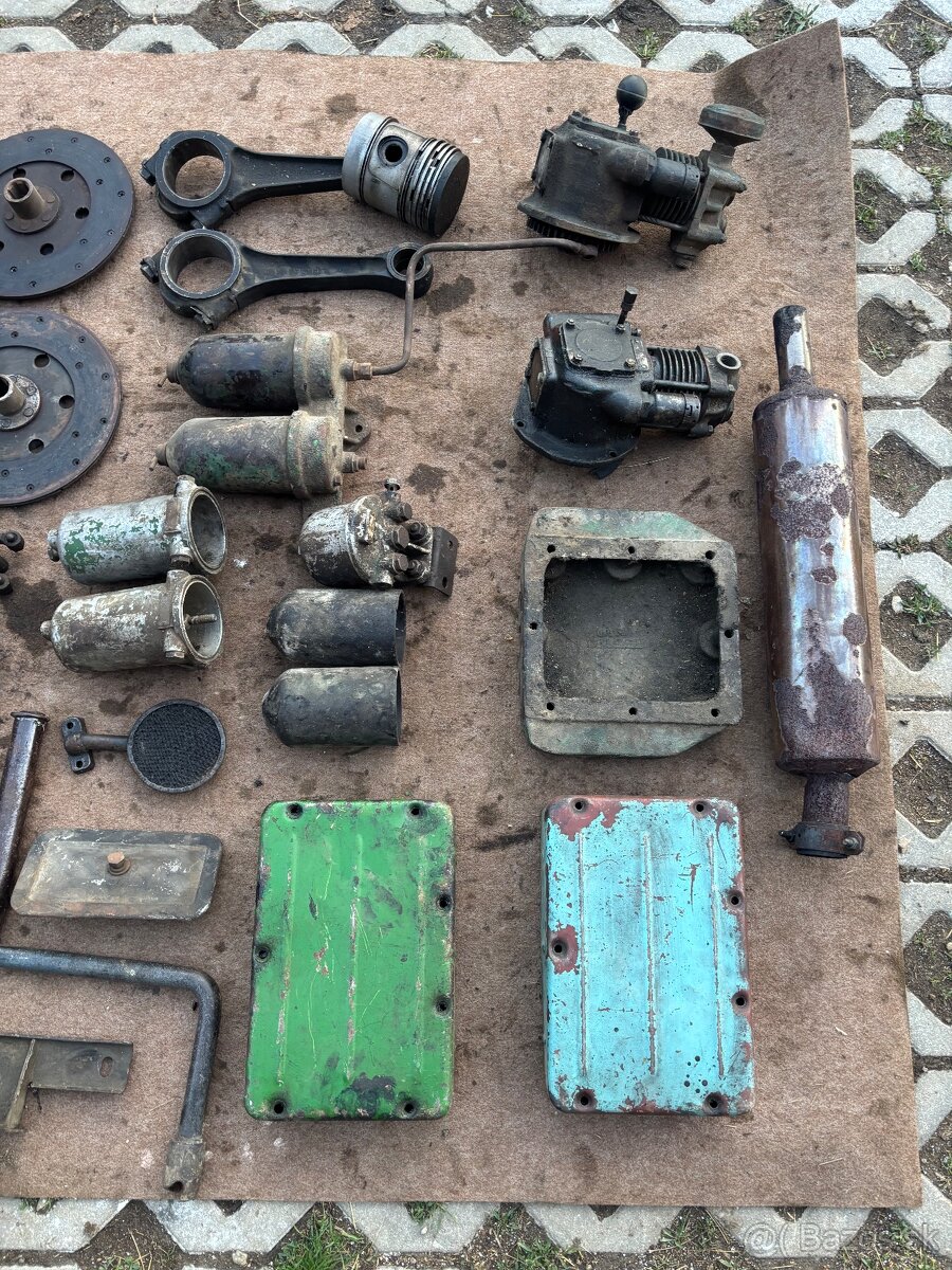 Diely motor zetor 25 - 6