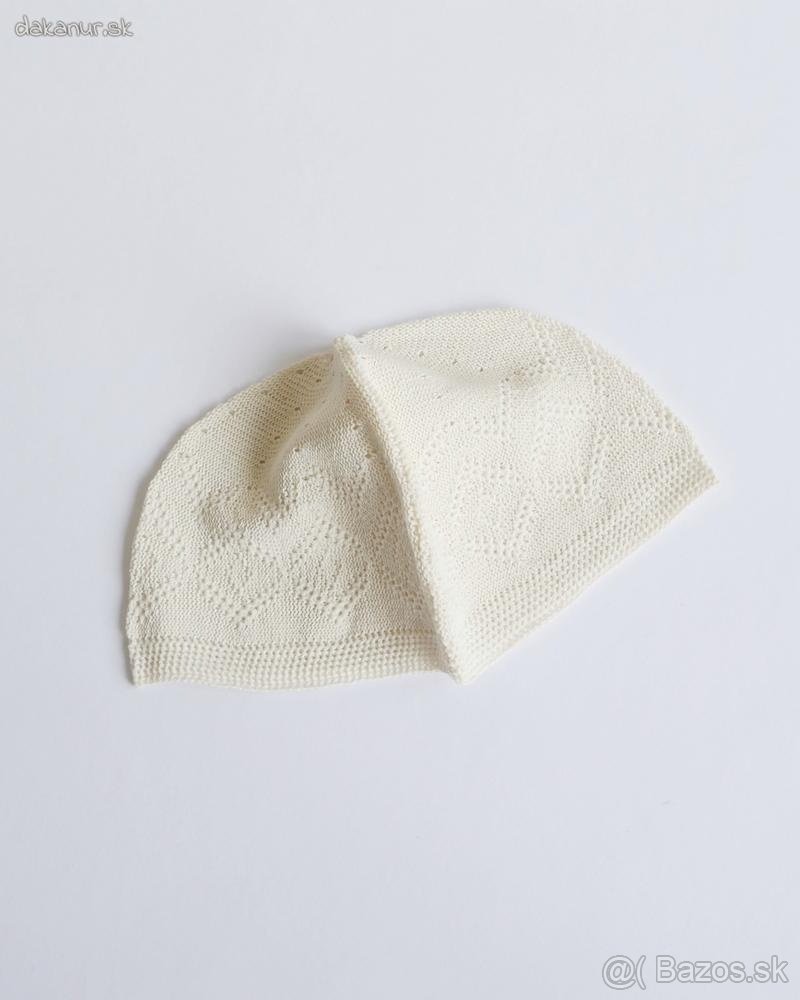 Pánske háčkované bavlnené moslimské čiapky - 6