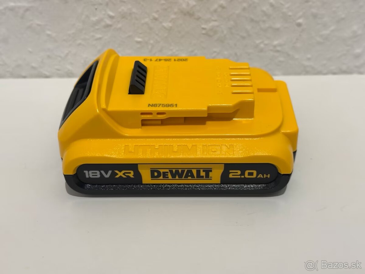 4x Nová Aku baterie DeWALT DCB183 18V XR 2Ah Li-ion - 6