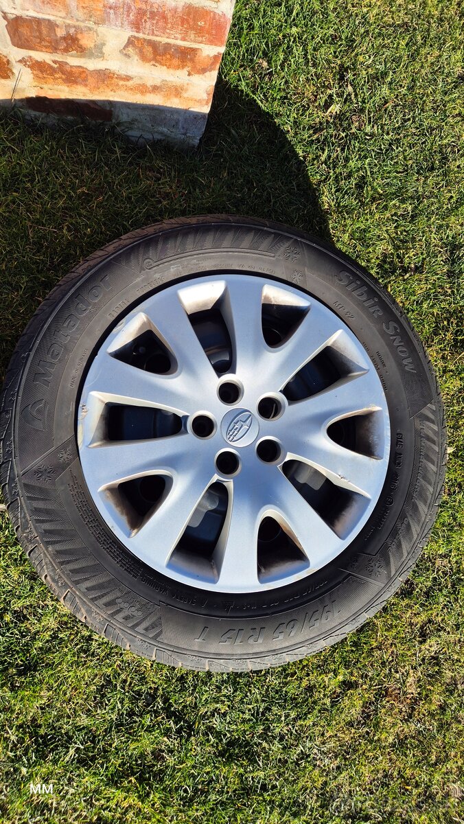 Plechové disky Subaru 5 x 100 R15 - 6