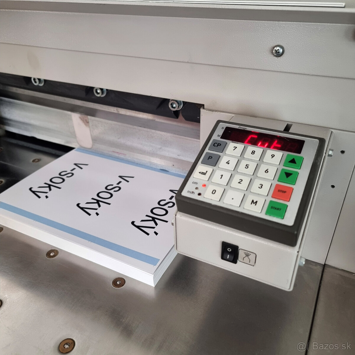 Hydraulická rezačka papiera EBA 551 (IDEAL) - 6