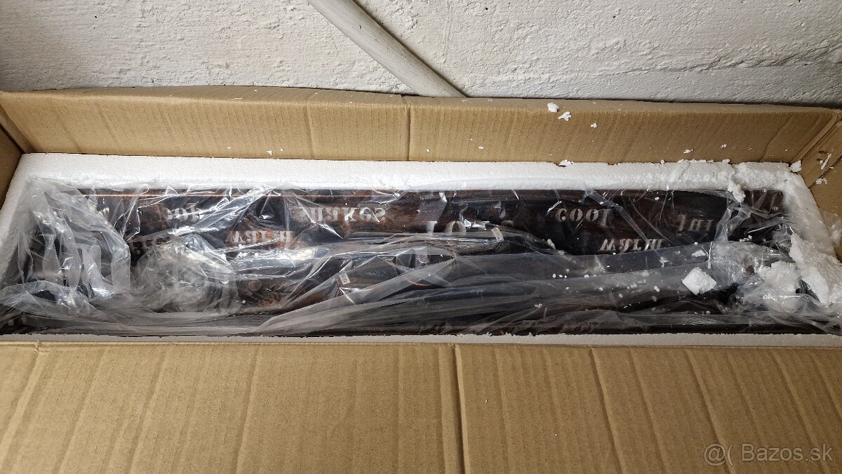 Vintage kovový obdĺžnikový luster - 6