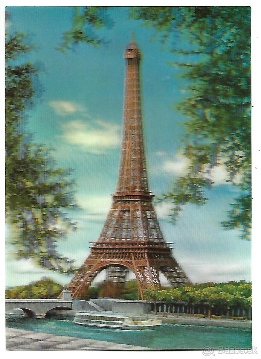 3D pohľadnice (61-80 ), čisté v top stave, 1 ks za 1 € - 6