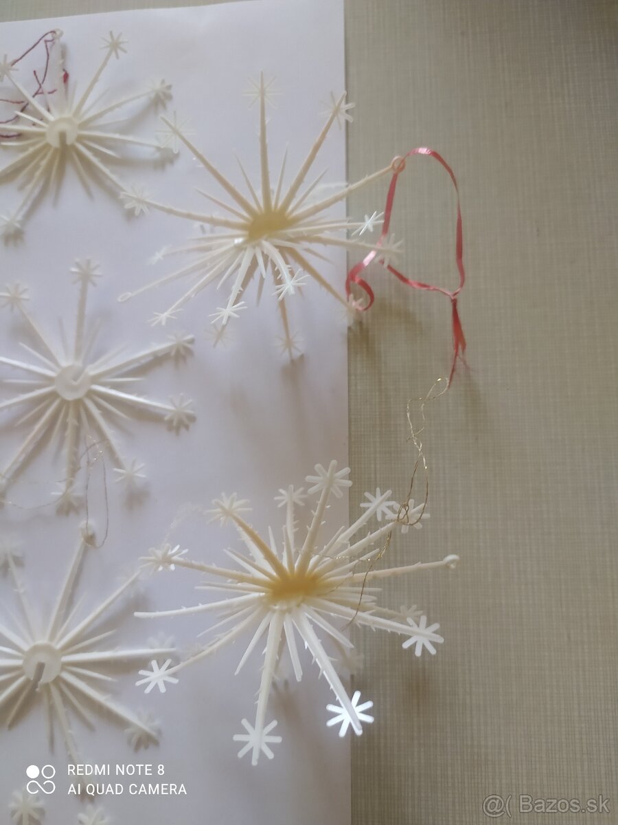 retro vianocne ozdoby , keramika, mix vyber si - 6