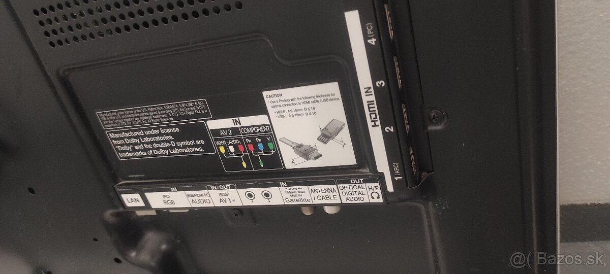 Predám televízor LG 42LM670S 107 "cm - 6