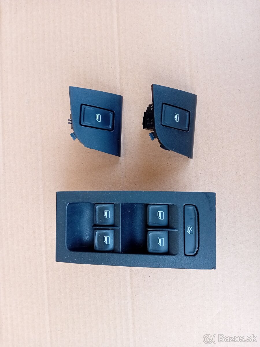 Motorček stahováni,spínače,jednotky Octávia 3 - 6